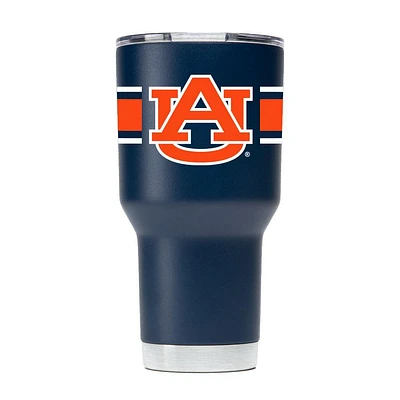 Auburn Gametime Sidekick Oz Striped Tumbler With Lid