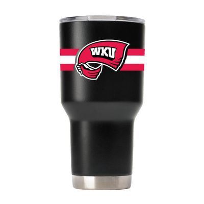  Wku | Western Kentucky Gametime Sidekick 30oz Striped Tumbler With Lid | Alumni Hall