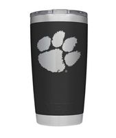  Tigers | Clemson Yeti 20oz Black Powder Coated Rambler | Alumni Hall