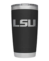 LSU Yeti 20oz Black Powder Coated Rambler