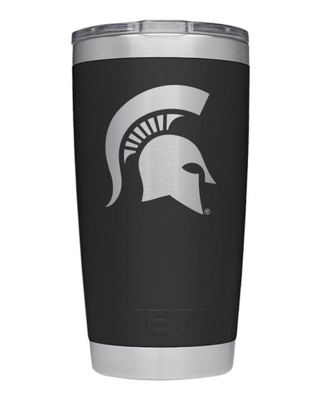 Spartans | Michigan State Yeti 20 Oz White Rambler | Alumni Hall