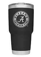 Alabama Yeti 30 Oz Black Powder Coated Rambler