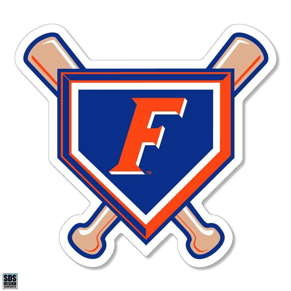  Gators | Florida 3  Crossed Bats Vinyl Decal | Alumni Hall