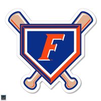  Gators | Florida 3  Crossed Bats Vinyl Decal | Alumni Hall