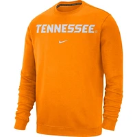 Tennessee Nike Fleece Club Crew Sweater