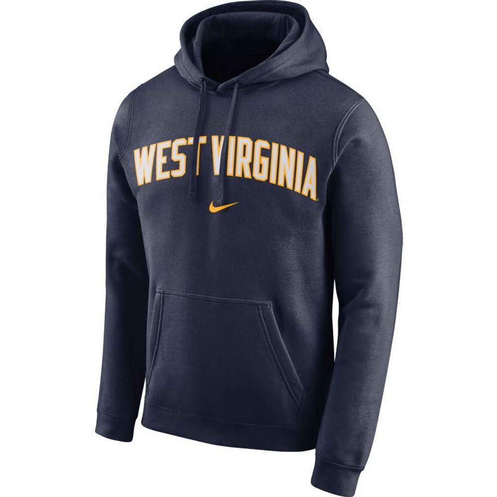 Wvu | West Virginia Nike Fleece Club Pullover Hoodie Alumni Hall