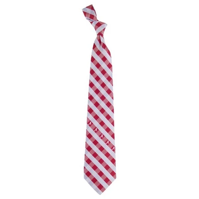 Alabama Eagles Wings Check Tie