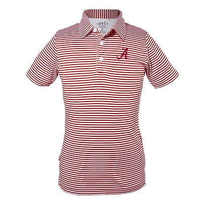 Alabama Toddler Carson Striped Polo