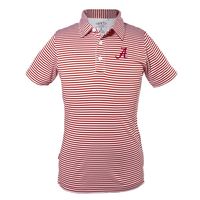 Alabama Toddler Carson Striped Polo