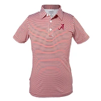 Alabama Toddler Carson Striped Polo