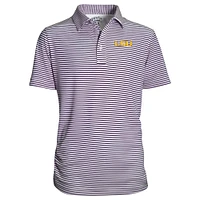 LSU Toddler Carson Striped Polo