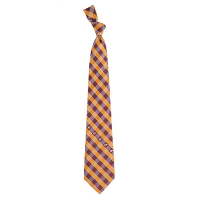 Virginia Tech Eagles Wings Check Tie