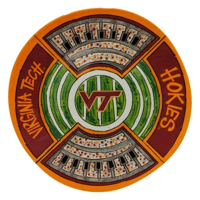  Vt | Virginia Tech Magnolia Lane Melamine Stadium Platter | Alumni Hall