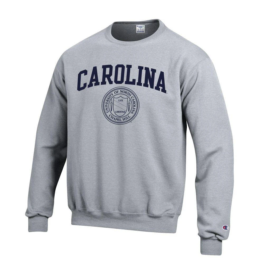 North Carolina Champion College Seal Fleece Crew