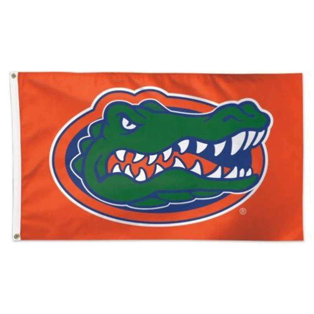 Florida 3' X 5' Orange Gator Logo House Flag