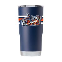  Aub | Auburn Gametime Vault Original Aubie Stripe 20oz Tumbler W Lid | Alumni Hall