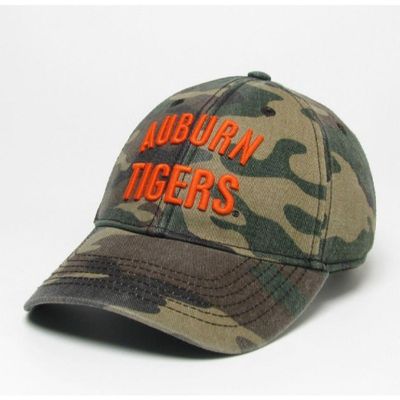  Aub | Auburn Legacy Tigers Camo Twill Adjustable Hat | Alumni Hall