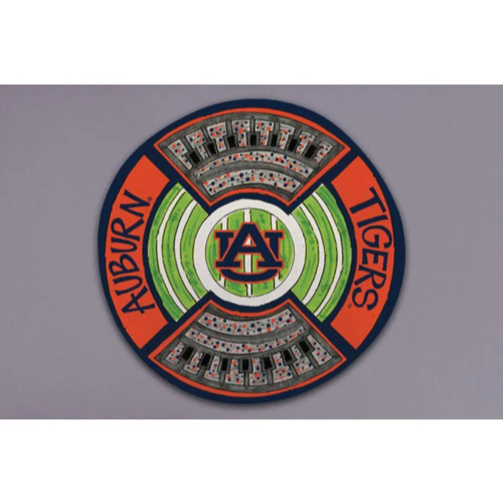  Aub | Auburn Magnolia Lane Melamine Platter | Alumni Hall