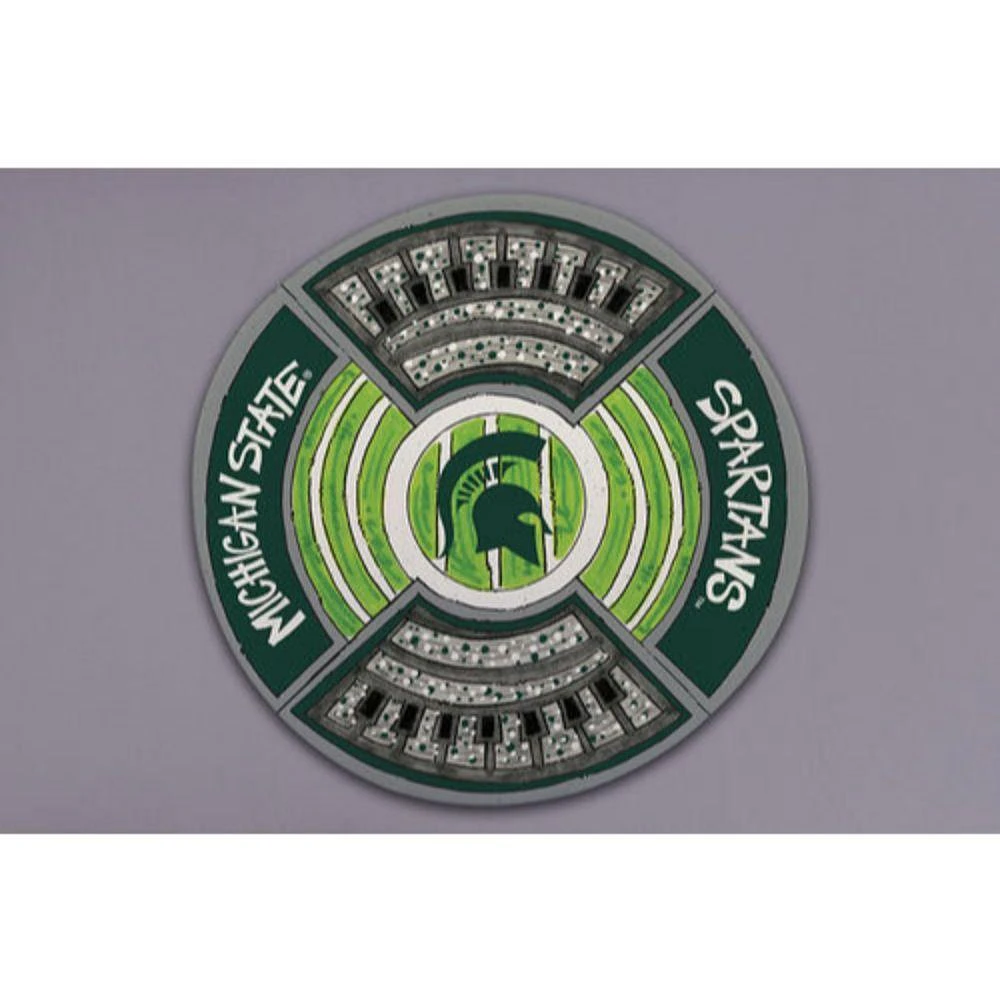 Michigan State Magnolia Lane Melamine Platter
