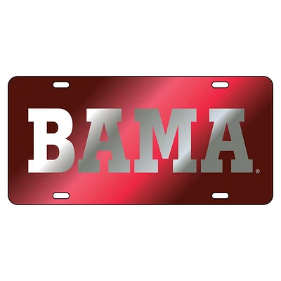Alabama Bama License Plate
