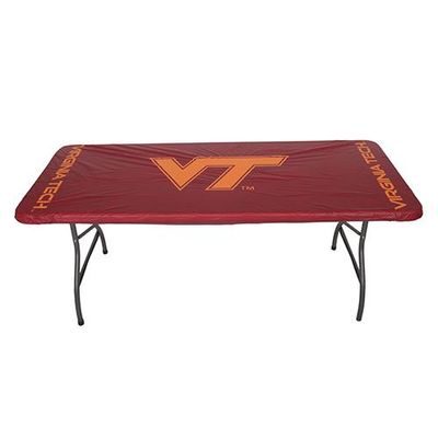  Vt | Virginia Tech Fitted Table Cloth Cover (8ft) | Alumni Hall