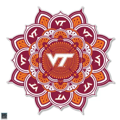  Vt | Virginia Tech Kaleidoscope Decal | Alumni Hall