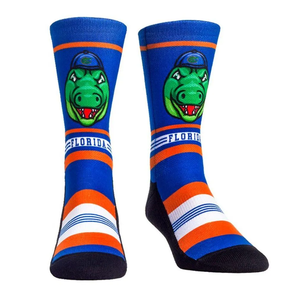 Gators | Florida Rock ' Em Mascot Single Face Socks Alumni Hall