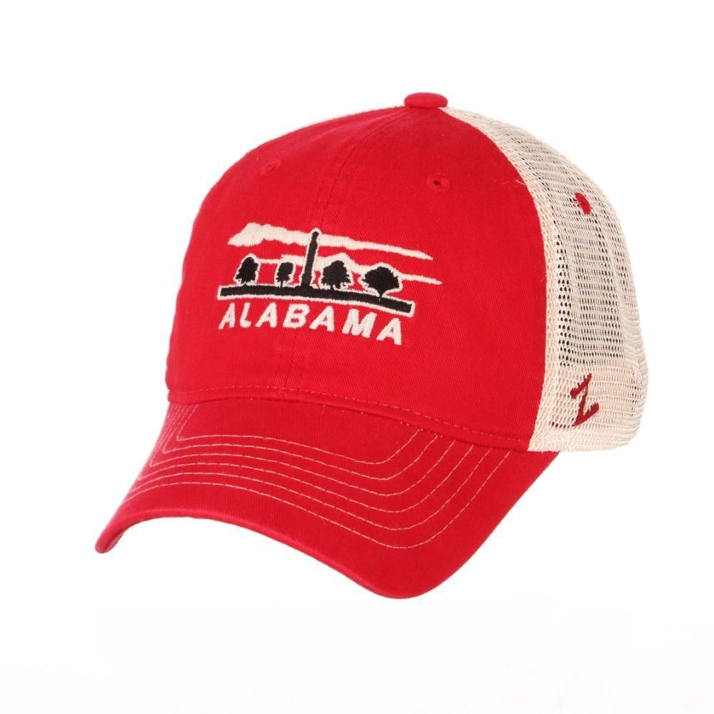 Bama, Alabama Crimson Tide Atlanta Braves New Era 920 Bar Adjustable Cap