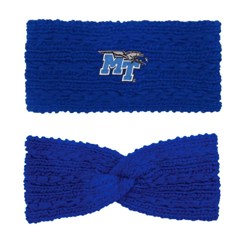  Mtsu | Mtsu Logofit Knit Twist Ear Band | Alumni Hall