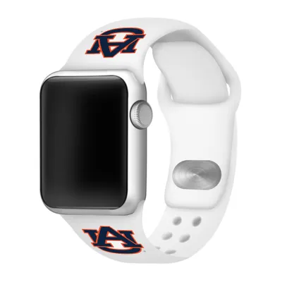  Aub | Auburn Apple Watch White Silicon Sport Band 42/44 Mm | Alumni Hall