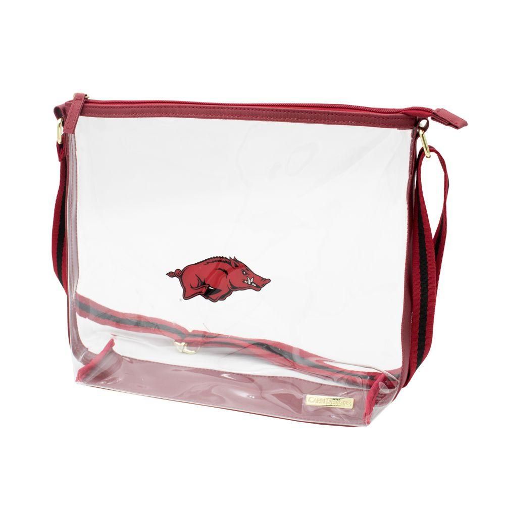 Razorback Clear Stadium Bag