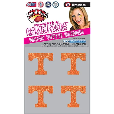 Tennessee Glitter Waterless Face Tattoos
