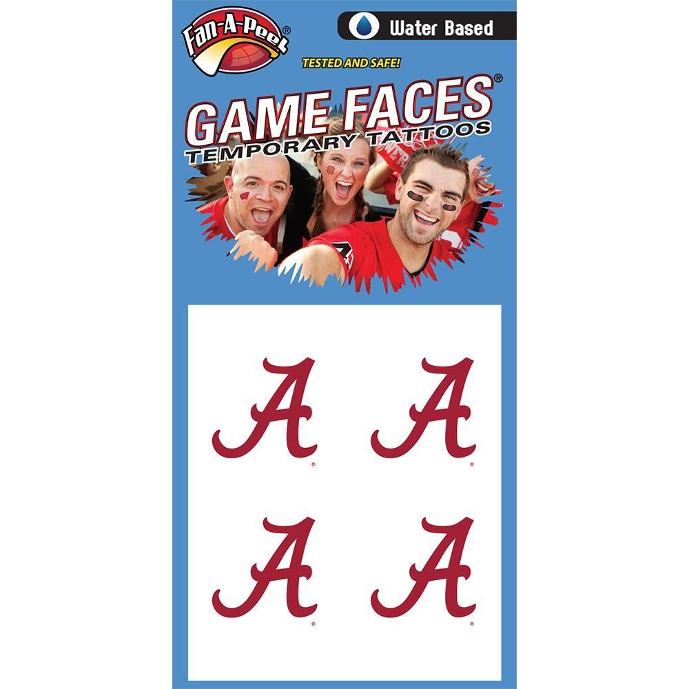  Bama | Alabama Water Based Face Tattoos | Alumni Hall