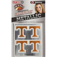  Vols | Tennessee Metallic Waterless Face Tattoos | Alumni Hall