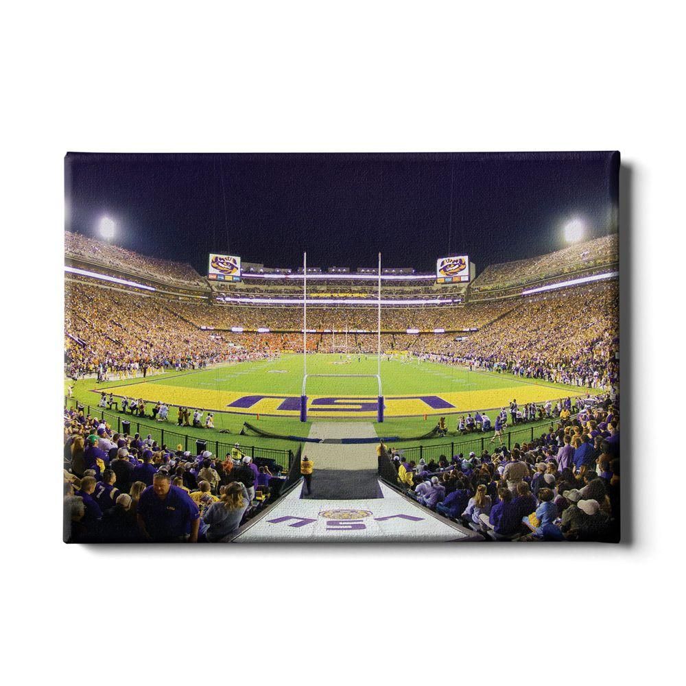  Lsu | Lsu 24x16 Lsu End Zone Canvas | Alumni Hall