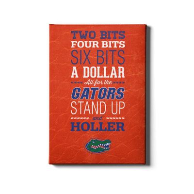  Gators | Florida 16x24 Mr.Two Bits Canvas | Alumni Hall