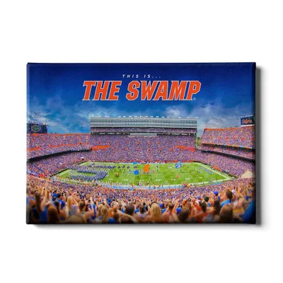  Gators | Florida 24x16 This Is The Swamp Canvas | Alumni Hall