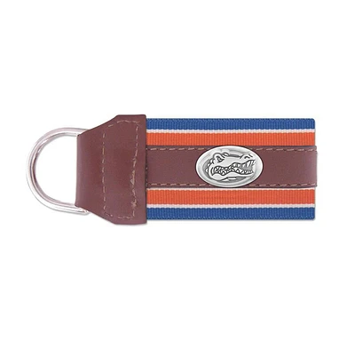 Florida Zep-Pro Leather Concho Keychain