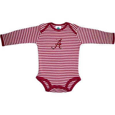 Alabama Infant Striped Long Sleeve Bodysuit