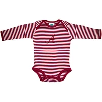 Alabama Infant Striped Long Sleeve Bodysuit