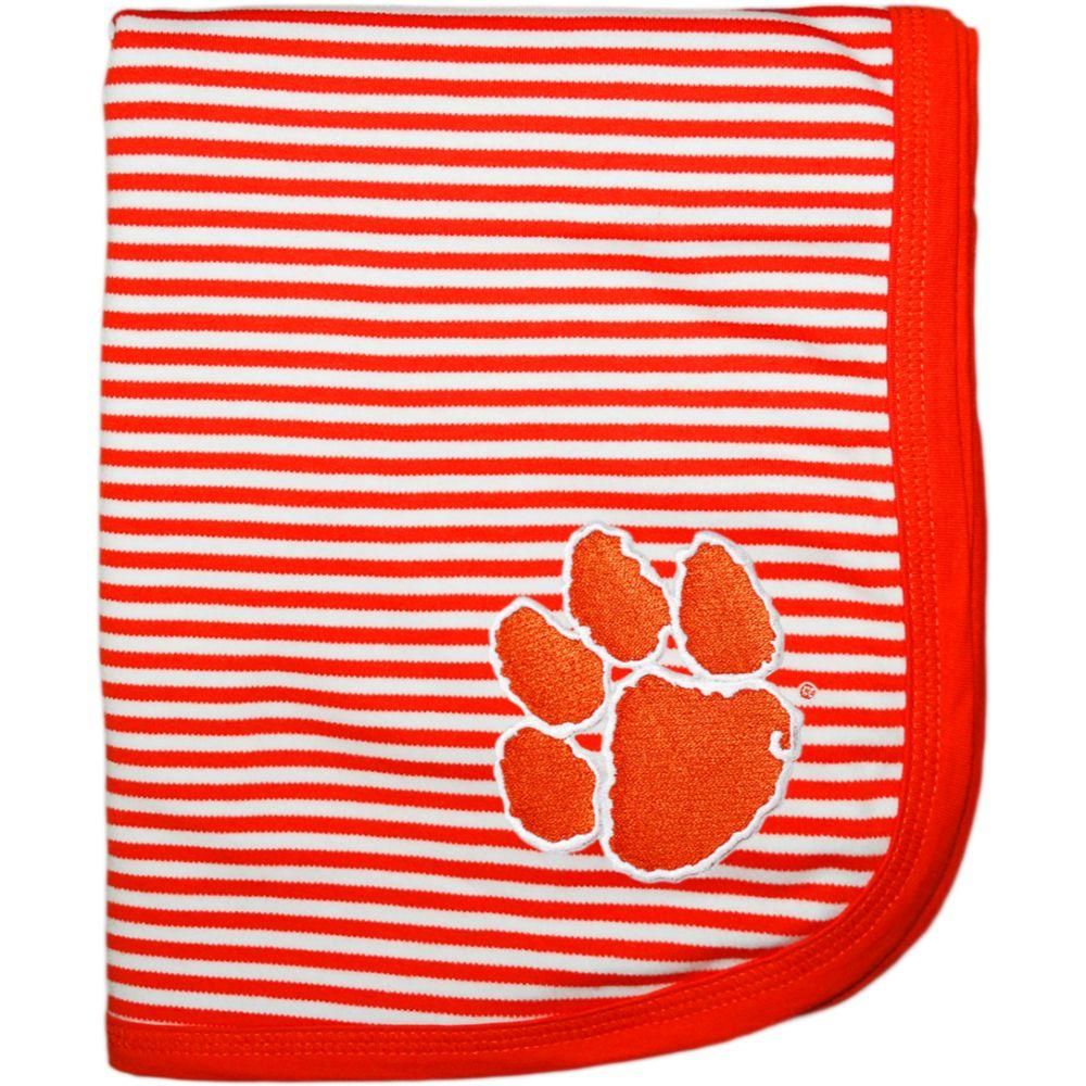 Clemson Creative Knitwear Baby Blanket