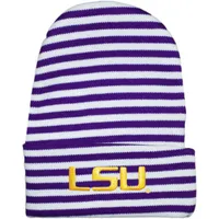  Lsu | Lsu Infant Striped Knit Cap | Alumni Hall