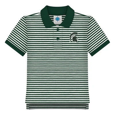 Michigan State Toddler Striped Polo