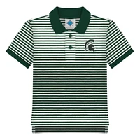 Michigan State Toddler Striped Polo