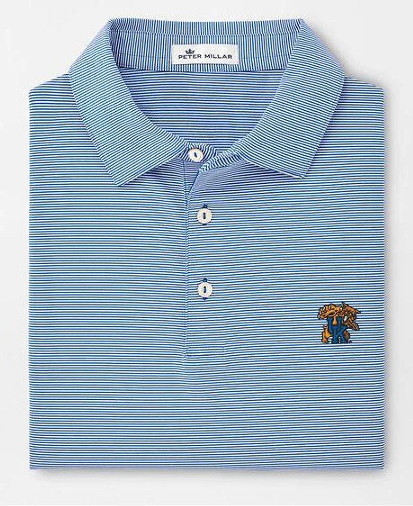Kentucky Peter Millar Jubilee Stripe Jersey Polo