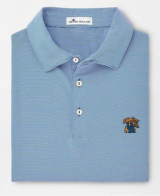 Kentucky Peter Millar Jubilee Stripe Jersey Polo