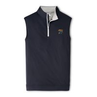 Cats | Kentucky Peter Millar Galway Quarter- Zip Vest Alumni Hall