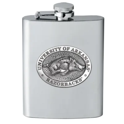  Razorbacks | Arkansas Heritage Pewter Flask | Alumni Hall