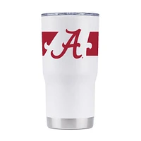 Alabama 20 Oz 360 White Tumbler