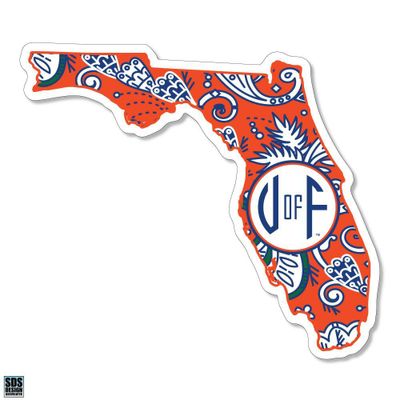  Gators | Florida Sds Design Paisley Decal | Alumni Hall